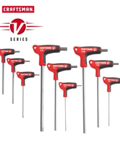 CRAFTSMAN Hex Keys & Torx Keys V-series 9-key Standard (Sae) Hex Key Set