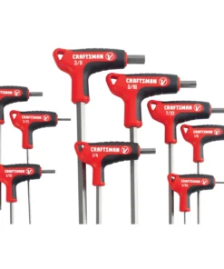 CRAFTSMAN Hex Keys & Torx Keys V-series 9-key Standard (Sae) Hex Key Set -Craftsman Store 44477490