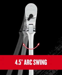 CRAFTSMAN Ratchets & Ratchet Sets V-series 80-Tooth 1/4-in Drive Flexible Head Standard Ratchet -Craftsman Store 44481468