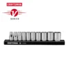CRAFTSMAN Sockets & Socket Sets V-Series 10-Piece Standard (SAE) 1/4-in Drive 6-point Set Shallow Socket Set