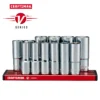 CRAFTSMAN Sockets & Socket Sets V-Series 12-Piece Metric 3/8-in Drive 6-point Set Deep Socket Set