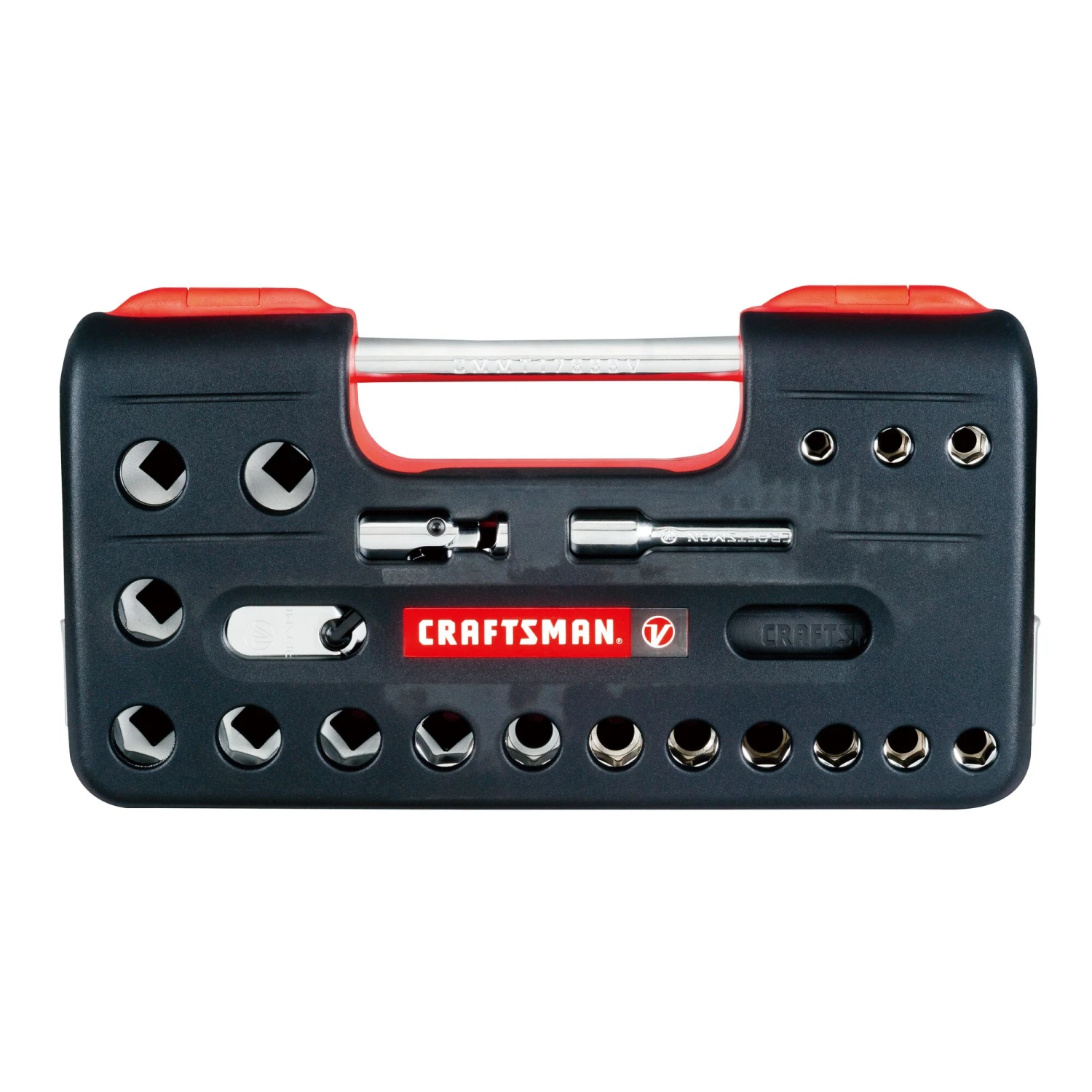 CRAFTSMAN Sockets & Socket Sets V-Series 21-Piece Metric 1/2-in Drive 6-point Set Shallow Socket Set 4 CRAFTSMAN Sockets & Socket Sets V-Series 21-Piece Metric 1/2-in Drive 6-point Set Shallow Socket Set - Image 4