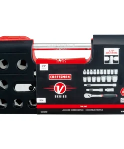 CRAFTSMAN Sockets & Socket Sets V-Series 21-Piece Metric 1/2-in Drive 6-point Set Shallow Socket Set 13 CRAFTSMAN Sockets & Socket Sets V-Series 21-Piece Metric 1/2-in Drive 6-point Set Shallow Socket Set -Craftsman Store 44496433