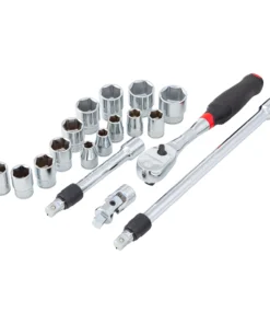 CRAFTSMAN Sockets & Socket Sets V-Series 18-Piece Metric 3/8-in Drive 6-point Set Shallow Socket Set 17 CRAFTSMAN Sockets & Socket Sets V-Series 18-Piece Metric 3/8-in Drive 6-point Set Shallow Socket Set -Craftsman Store 44499050