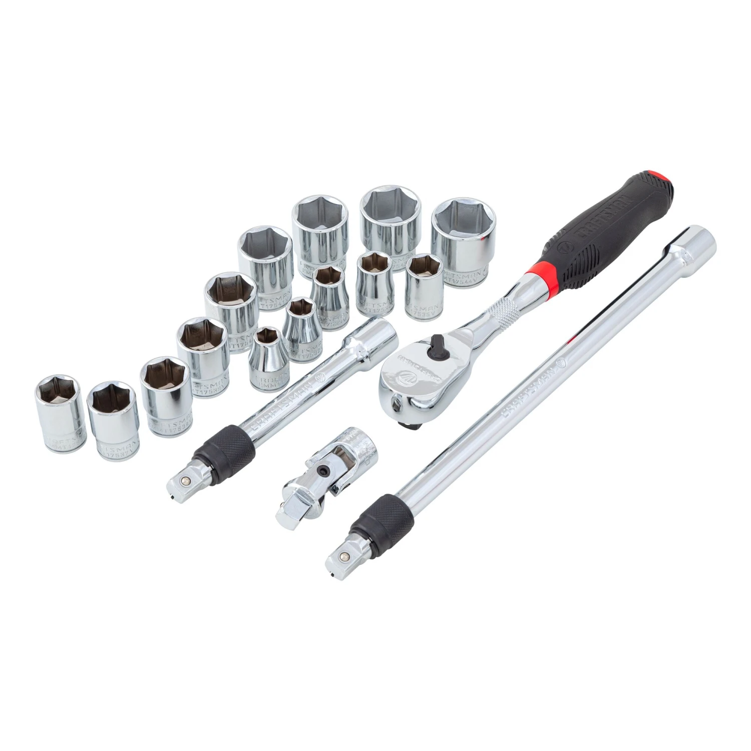 CRAFTSMAN Sockets & Socket Sets V-Series 18-Piece Metric 3/8-in Drive 6-point Set Shallow Socket Set 6 CRAFTSMAN Sockets & Socket Sets V-Series 18-Piece Metric 3/8-in Drive 6-point Set Shallow Socket Set - Image 6