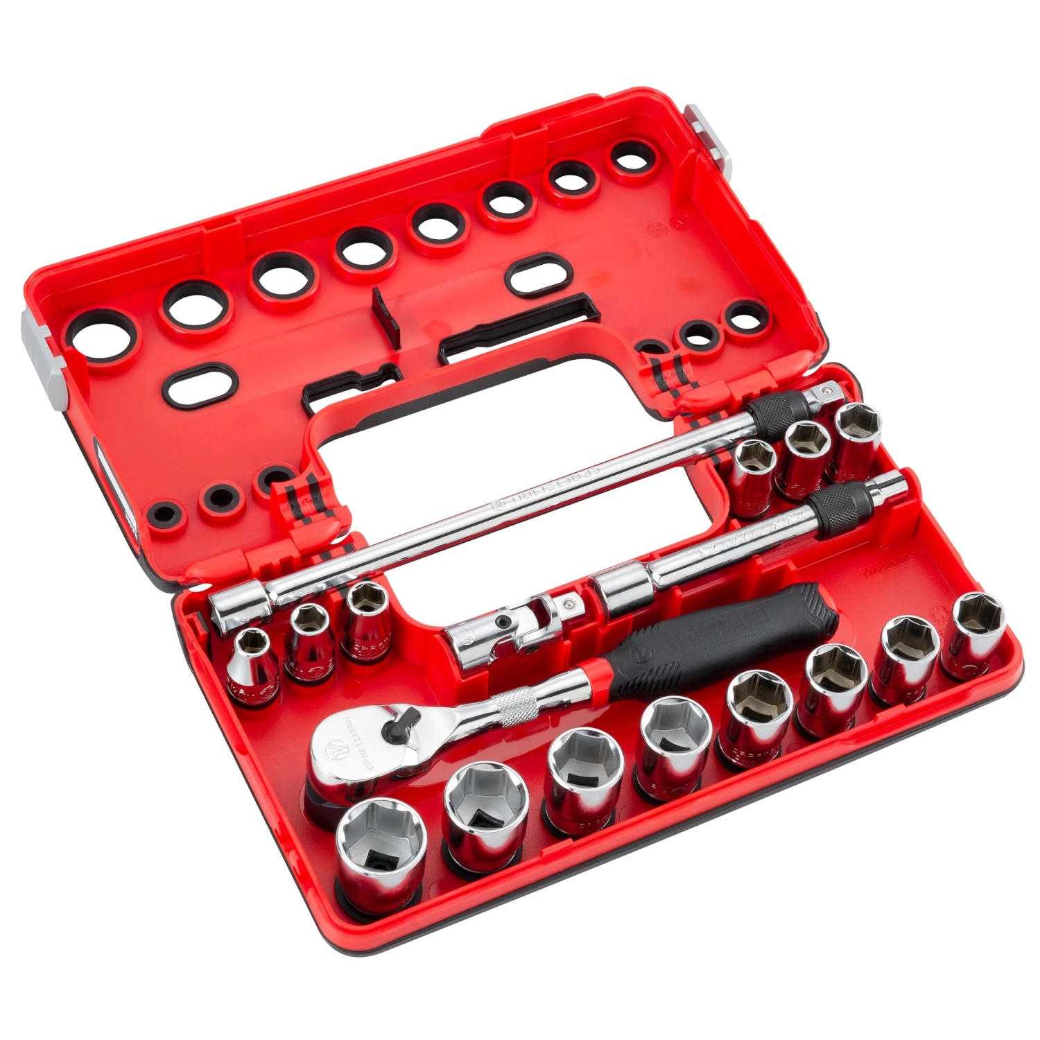 CRAFTSMAN Sockets & Socket Sets V-Series 18-Piece Metric 3/8-in Drive 6-point Set Shallow Socket Set 9 CRAFTSMAN Sockets & Socket Sets V-Series 18-Piece Metric 3/8-in Drive 6-point Set Shallow Socket Set - Image 9
