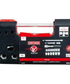 CRAFTSMAN Sockets & Socket Sets V-Series 18-Piece Metric 3/8-in Drive 6-point Set Shallow Socket Set 22 CRAFTSMAN Sockets & Socket Sets V-Series 18-Piece Metric 3/8-in Drive 6-point Set Shallow Socket Set -Craftsman Store 44499190