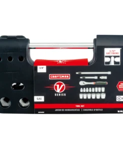CRAFTSMAN Sockets & Socket Sets V-Series 18-Piece Standard (SAE) 3/8-in Drive 6-point Set Shallow Socket Set 28 CRAFTSMAN Sockets & Socket Sets V-Series 18-Piece Standard (SAE) 3/8-in Drive 6-point Set Shallow Socket Set -Craftsman Store 44499207
