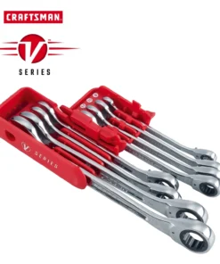 CRAFTSMAN Ratchet Wrenches & Sets V-series 8-Piece Set 12-point Metric Ratchet Wrench Set
