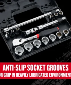 CRAFTSMAN Sockets & Socket Sets V-Series 18-Piece Standard (SAE) 3/8-in Drive 6-point Set Shallow Socket Set 34 CRAFTSMAN Sockets & Socket Sets V-Series 18-Piece Standard (SAE) 3/8-in Drive 6-point Set Shallow Socket Set -Craftsman Store 44570643