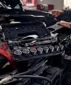 CRAFTSMAN Sockets & Socket Sets V-Series 18-Piece Standard (SAE) 3/8-in Drive 6-point Set Shallow Socket Set 35 CRAFTSMAN Sockets & Socket Sets V-Series 18-Piece Standard (SAE) 3/8-in Drive 6-point Set Shallow Socket Set -Craftsman Store 44570645