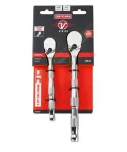 CRAFTSMAN Ratchets & Ratchet Sets V-series 2-Piece 96-Tooth Set Drive Standard Ratchet Set -Craftsman Store 44612245
