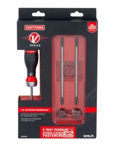 CRAFTSMAN Screwdrivers V-series 18-Piece Bi-material Handle Ratcheting Set Multi-bit Screwdriver Set -Craftsman Store 44614272