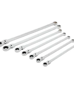 CRAFTSMAN Ratchet Wrenches & Sets V-series 7-Piece Set 6-point Standard (SAE) Flexible Head Ratchet Wrench Set -Craftsman Store 44614378