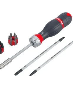 CRAFTSMAN Screwdrivers V-series 18-Piece Bi-material Handle Ratcheting Set Multi-bit Screwdriver Set -Craftsman Store 44614498