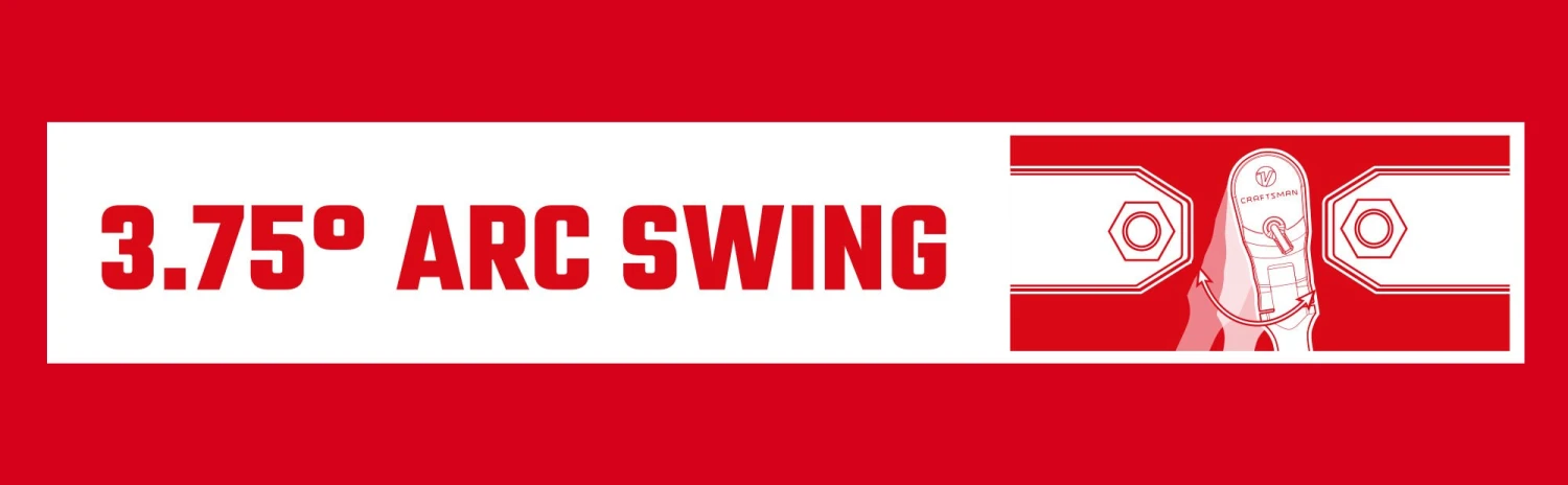 CRAFTSMAN Ratchets & Ratchet Sets V-series 96-Tooth 1/2-in Drive Flexible Head Standard Ratchet 12 CRAFTSMAN Ratchets & Ratchet Sets V-series 96-Tooth 1/2-in Drive Flexible Head Standard Ratchet - Image 12