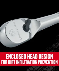 CRAFTSMAN Ratchets & Ratchet Sets V-series 96-Tooth 1/2-in Drive Standard Ratchet -Craftsman Store 44778318