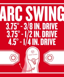 CRAFTSMAN Ratchets & Ratchet Sets V-series 4-Piece Set Drive Flexible Head Standard Ratchet Set -Craftsman Store 44778521