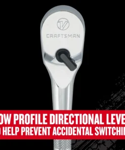 CRAFTSMAN Ratchets & Ratchet Sets V-series 2-Piece 96-Tooth Set Drive Standard Ratchet Set -Craftsman Store 44778571