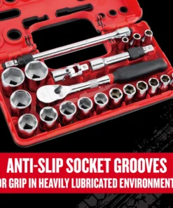 CRAFTSMAN Sockets & Socket Sets V-Series 21-Piece Metric 1/2-in Drive 6-point Set Shallow Socket Set 19 CRAFTSMAN Sockets & Socket Sets V-Series 21-Piece Metric 1/2-in Drive 6-point Set Shallow Socket Set -Craftsman Store 44778957