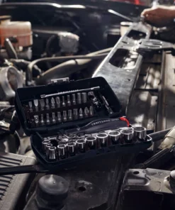 CRAFTSMAN Sockets & Socket Sets V-Series 38-Piece Standard (SAE) 1/4-in Drive 6-point Set Shallow Socket Set 17 CRAFTSMAN Sockets & Socket Sets V-Series 38-Piece Standard (SAE) 1/4-in Drive 6-point Set Shallow Socket Set -Craftsman Store 44779323