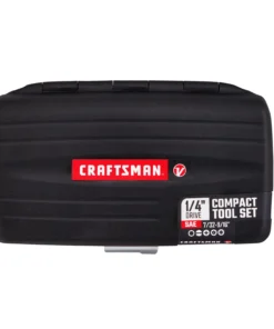 CRAFTSMAN Sockets & Socket Sets V-Series 38-Piece Standard (SAE) 1/4-in Drive 6-point Set Shallow Socket Set 12 CRAFTSMAN Sockets & Socket Sets V-Series 38-Piece Standard (SAE) 1/4-in Drive 6-point Set Shallow Socket Set -Craftsman Store 44779552