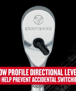 CRAFTSMAN Ratchets & Ratchet Sets V-series 80-Tooth 1/4-in Drive Standard Ratchet -Craftsman Store 44822959