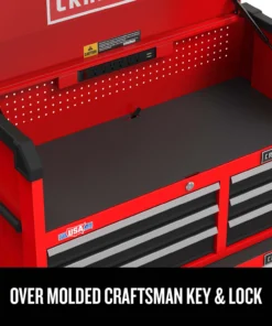 CRAFTSMAN Top Tool Chests 2000 Series 52-In 8-Drawer Chest - Red -Craftsman Store 44896280