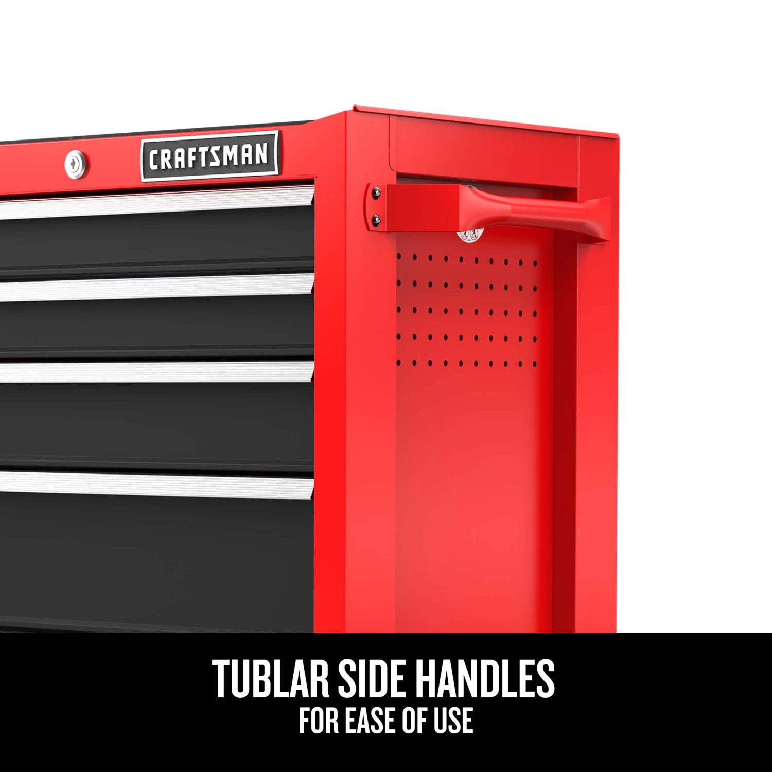 CRAFTSMAN Bottom Tool Cabinets 2000 Series 26.5-in W x 34-in H 5-Drawer Steel Rolling Tool Cabinet (Red) 5 CRAFTSMAN Bottom Tool Cabinets 2000 Series 26.5-in W x 34-in H 5-Drawer Steel Rolling Tool Cabinet (Red) - Image 5