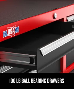 CRAFTSMAN Bottom Tool Cabinets 2000 Series 26.5-in W x 34-in H 5-Drawer Steel Rolling Tool Cabinet (Red) 11 CRAFTSMAN Bottom Tool Cabinets 2000 Series 26.5-in W x 34-in H 5-Drawer Steel Rolling Tool Cabinet (Red) -Craftsman Store 44897413