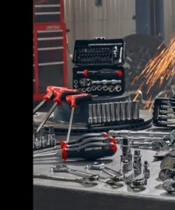 CRAFTSMAN Sockets & Socket Sets V-Series 38-Piece Standard (SAE) 1/4-in Drive 6-point Set Shallow Socket Set 19 CRAFTSMAN Sockets & Socket Sets V-Series 38-Piece Standard (SAE) 1/4-in Drive 6-point Set Shallow Socket Set -Craftsman Store 44904795