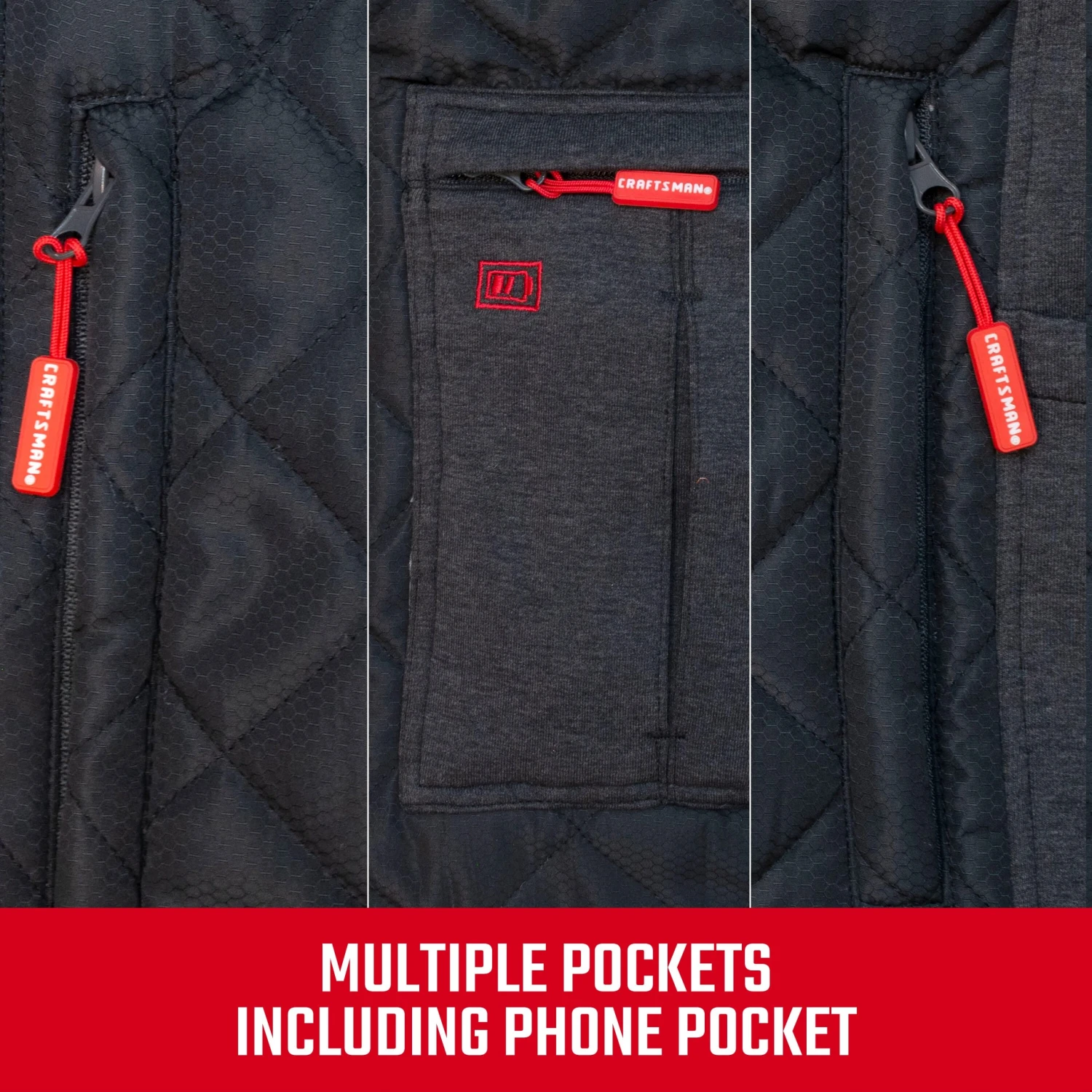 CRAFTSMAN Heated Clothing Craftsman Women's Hybrid Heated Jacket Battery Included (2X-Large) 4 CRAFTSMAN Heated Clothing Craftsman Women's Hybrid Heated Jacket Battery Included (2X-Large) - Image 4