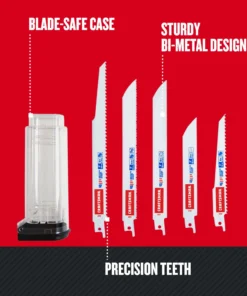 CRAFTSMAN Reciprocating Saw Blades 11-Pack Bi-Metal Set Wood/Metal Cutting Reciprocating Saw Blade Set -Craftsman Store 45451029