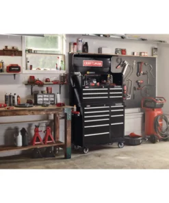 CRAFTSMAN Top Tool Chests 2000 Series 40.5-in W x 24.7-in H 6-Drawer Steel Tool Chest (Black) 11 CRAFTSMAN Top Tool Chests 2000 Series 40.5-in W x 24.7-in H 6-Drawer Steel Tool Chest (Black) -Craftsman Store 45616547