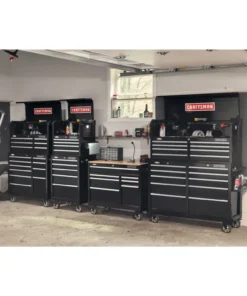 CRAFTSMAN Top Tool Chests 2000 Series 40.5-in W x 24.7-in H 6-Drawer Steel Tool Chest (Black) 10 CRAFTSMAN Top Tool Chests 2000 Series 40.5-in W x 24.7-in H 6-Drawer Steel Tool Chest (Black) -Craftsman Store 45616571
