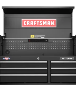 CRAFTSMAN Top Tool Chests 2000 Series 40.5-in W x 24.7-in H 6-Drawer Steel Tool Chest (Black) 9 CRAFTSMAN Top Tool Chests 2000 Series 40.5-in W x 24.7-in H 6-Drawer Steel Tool Chest (Black) -Craftsman Store 45616648
