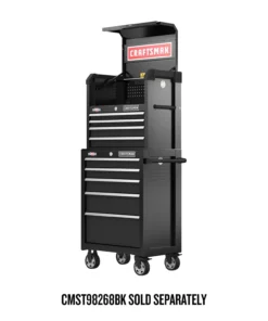 CRAFTSMAN Top Tool Chests 2000 Series 26-in W x 24.7-in H 4-Drawer Steel Tool Chest (Black) -Craftsman Store 46448421
